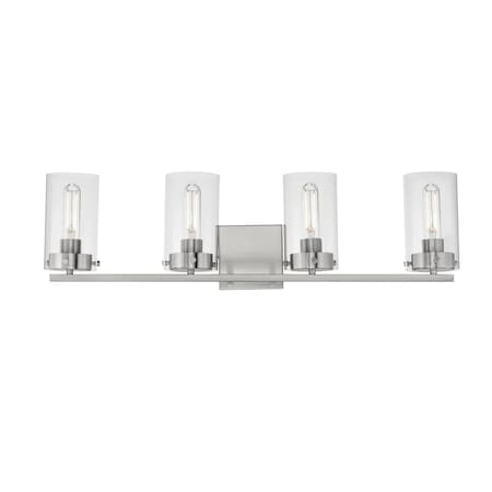Maxim Lighting Pinn 4-Light Bath Vanity 12404CLSN